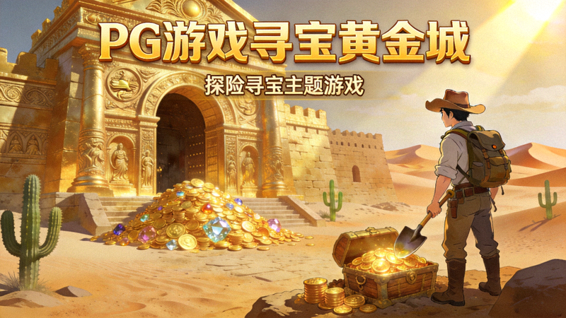 PG游戏寻宝黄金城 - 探险寻宝主题游戏画面